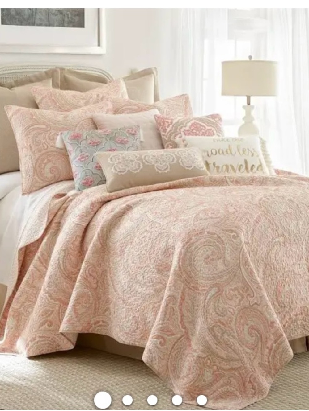 Levtex Quilt Set. Includes 2 shams Decorative pillows available, sold separately